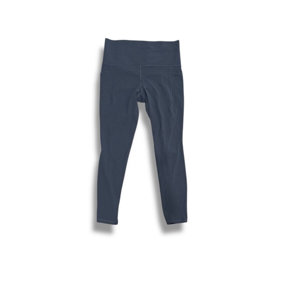 Athleta Pants - Athleta Dark Grey Salutation Stash Tight Leggings